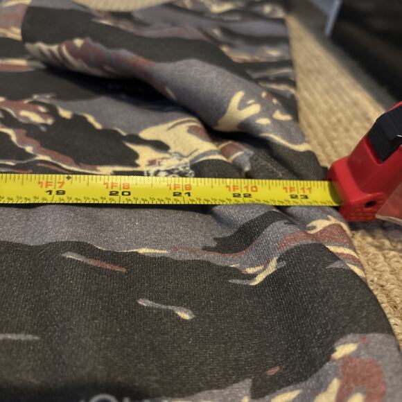 Darc Sport Respect US Raglan French Terry STONE TIGER CAMO HOODIE NWT Small - Picture 9 of 13